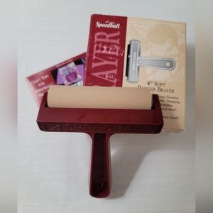 Speedball 4" Soft Rubber Brayer